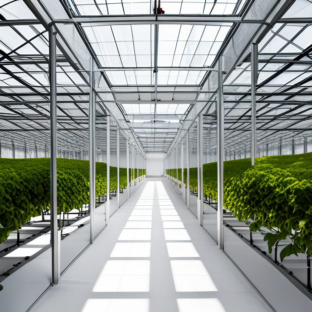 CLIMATE CONTROLLED GREENHOUSE